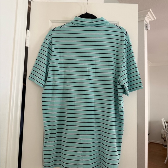 Polo Ralph Lauren Blue Striped Polo Size Large NWT - Picture 5 of 5